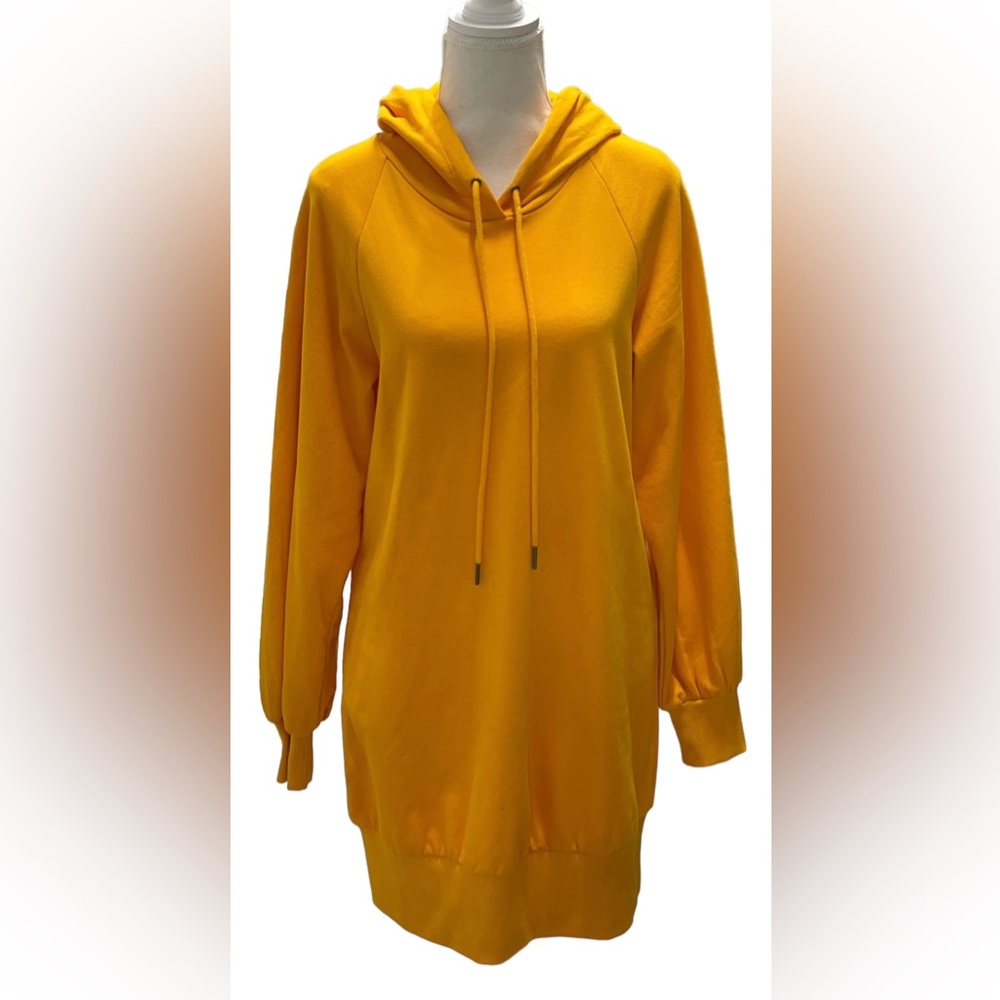 BP Women’s Hoodie Sweatshirt Dress in Orange Slice Size Small-NEW/NEVER WORN